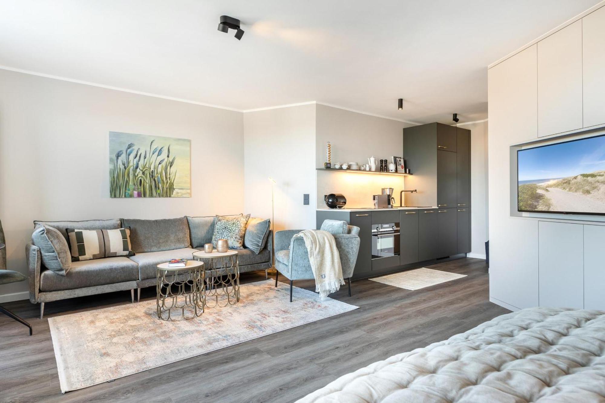 Neu! Ferienwohnung Sunset Loft Wohlfuehlatmospaehre Mit Weitblick In Westerland Sylt Eksteriør bilde